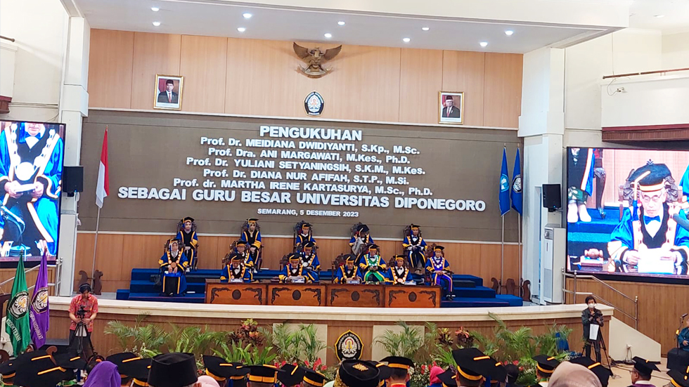 Guru Besar Departemen Ilmu Gizi Bertambah 2 Orang