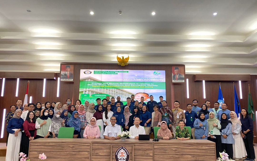 Guest Lecture “Visiting Professor World Class University” Successfully Held by Department of Nutrition Science, Faculty of Medicine, UNDIP